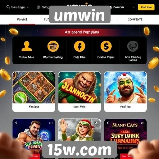 Explorando as funcionalidades do site de jogos umwin